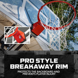 breakaway rim wall mounts bball hoop silverback brand