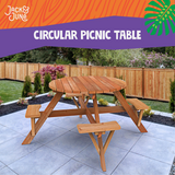 Circular Picnic Table