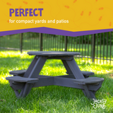Circular Cedar Kids Picnic Table