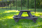 Circular Cedar Kids Picnic Table