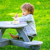 Circular Cedar Kids Picnic Table