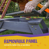 Convertible Sandbox with Table