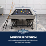 American Legend 3-in-1 Madison Pool + Poker Dining Table_3