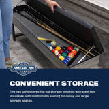 American Legend 3-in-1 Madison Pool + Poker Dining Table_5