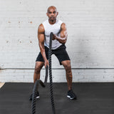 Elite Training Battle Rope – 1.5" x 30' Training Rope for Home Gym and CrossFit Workouts