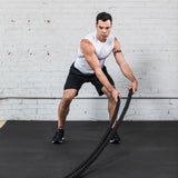 Elite Training Battle Rope – 1.5" x 30' Training Rope for Home Gym and CrossFit Workouts