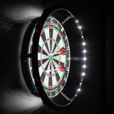 Nighthawk 2 in 1 LED/Blacklight Bristle Dartboard Surround Set