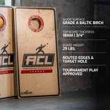 American Cornhole League | ACL® ELITE 2x4 Cornhole Board