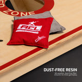 American Cornhole League | ACL® REC Red/Black Stick-N-Slick Cornhole Bags