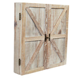 American Legend Barnwood Dartboard Cabinet