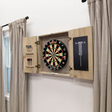 American Legend Barnwood Dartboard Cabinet