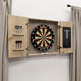 American Legend Barnwood Dartboard Cabinet