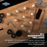 Brookdale 9’ LED Light Up Shuffleboard Table