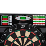 Titanium 5400 Electronic Dartboard with Integrated Cabinet