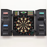 Titanium 5400 Electronic Dartboard with Integrated Cabinet