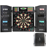 Titanium 5400 Electronic Dartboard with Integrated Cabinet