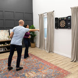 Titanium 5400 Electronic Dartboard with Integrated Cabinet