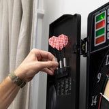 Titanium 5400 Electronic Dartboard with Integrated Cabinet