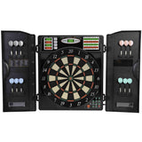 Titanium 5400 Electronic Dartboard with Integrated Cabinet