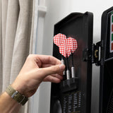 Titanium 5400 Electronic Dartboard with Integrated Cabinet