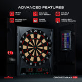 Arachnid Cricket Maxx 1.0 Electronic Dartboard Cabinet Set