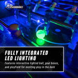 Azure 56" LED Light Up Foosball Table