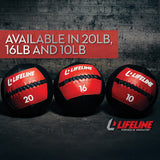 Lifeline Fitness Wall Balls - Multiple Weight Options