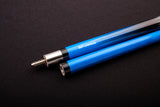 58" Deluxe Composite Neon Fade Cue - Blue
