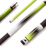 58" Deluxe Composite Neon Fade Cue - Green