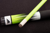 58" Deluxe Composite Neon Fade Cue - Green