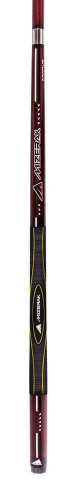 58" Premium Carbon Composite 3D Grip Cue - Red