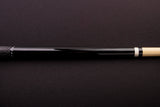 57" Two-Piece Hardwood Cue - Black