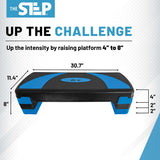 The Step - Adjustable 31" Circuit Step Platform for Cardio & Strength Training