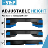 The Step - Adjustable 31" Circuit Step Platform for Cardio & Strength Training