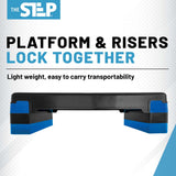 The Step - Adjustable 31" Circuit Step Platform for Cardio & Strength Training