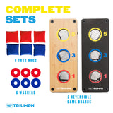 Triumph 2-in-1 Three-Hole Bags and Washer Toss Combo