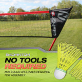 Zume Games Portable Badminton Set