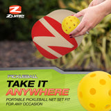 Zume Games Portable Pickleball