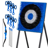 2-In-1 Axe & Archery Game Set