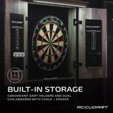 Accudart Standing LED Bristle Cabinet Set