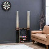American Legend Wood Billiard Cue Rack