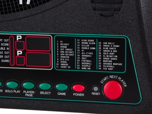 Arachnid Cricket Maxx 1.0 Electronic Dartboard Cabinet Set
