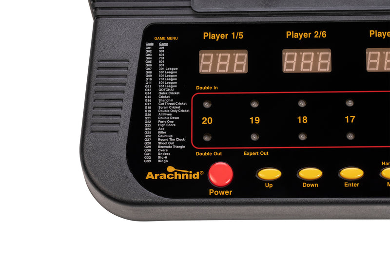 E670ARA Cricket Pro 670 Electronic Dartboard