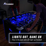 Azure 56" LED Light Up Foosball Table