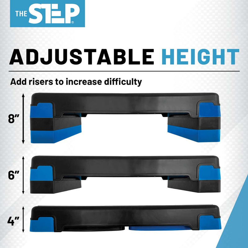 The Step - Adjustable 31" Circuit Step Platform for Cardio & Strength Training