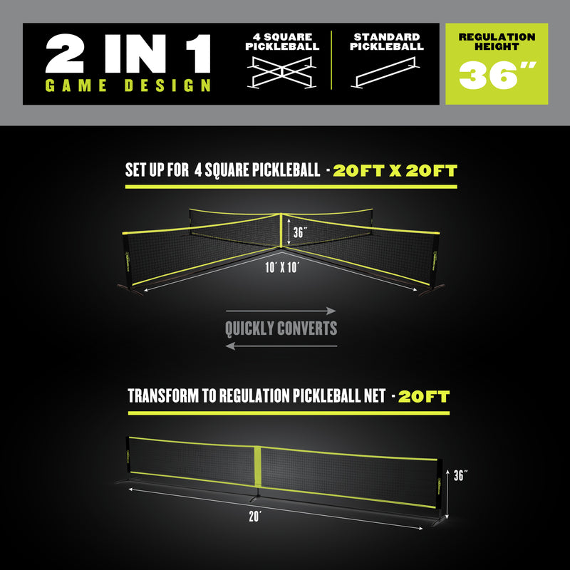 4 Square Pickleball Pro