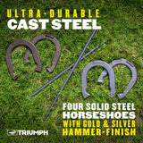Triumph Steel Horseshoe Set